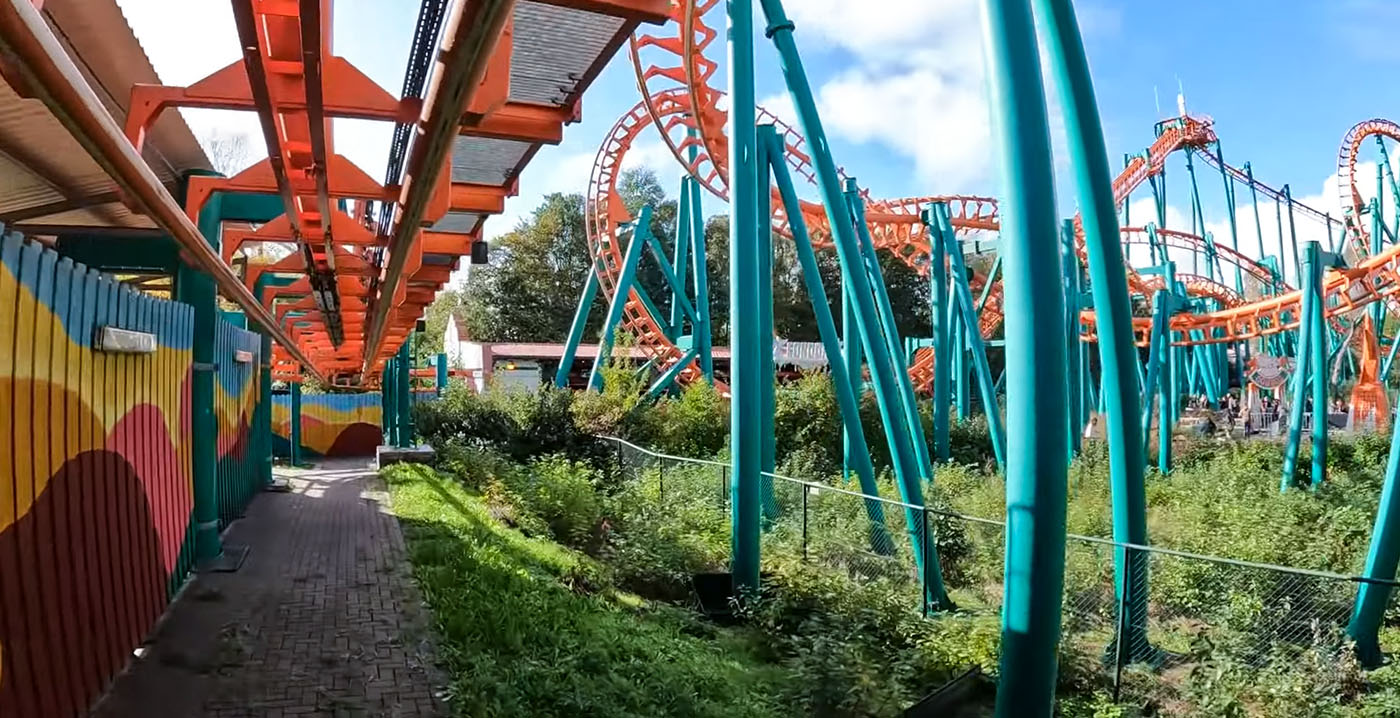 Britse vlogger na ondraaglijk ritje in Walibi-achtbaan Condor: 'Dit was afschuwelijk'