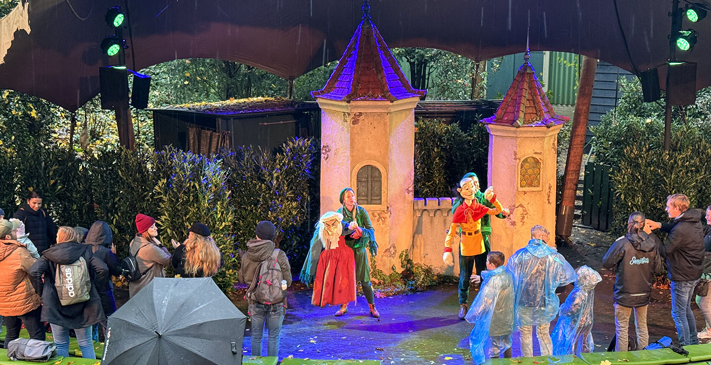 Sprookjesboom-voorstelling Efteling voortaan ook te zien bij slecht weer