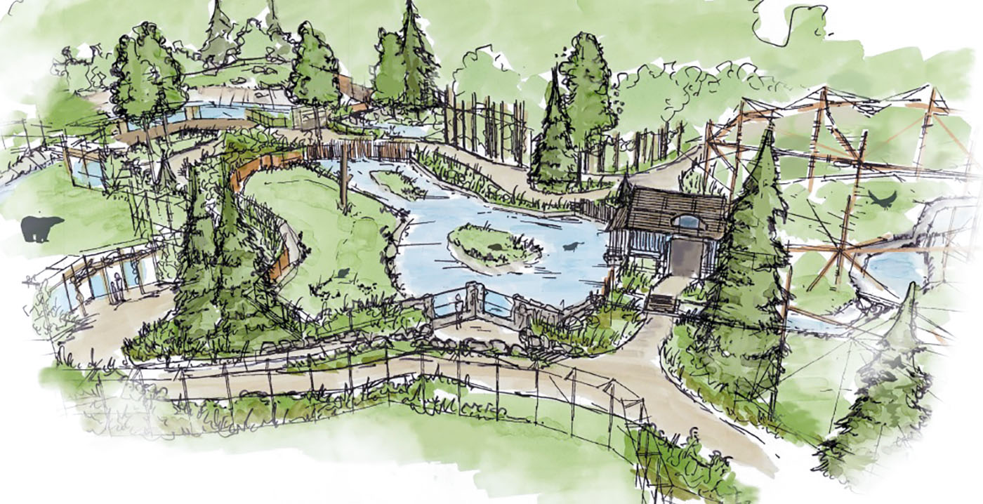 AquaZoo Leeuwarden begint met bouw van nieuw Noord-Amerikaans gebied