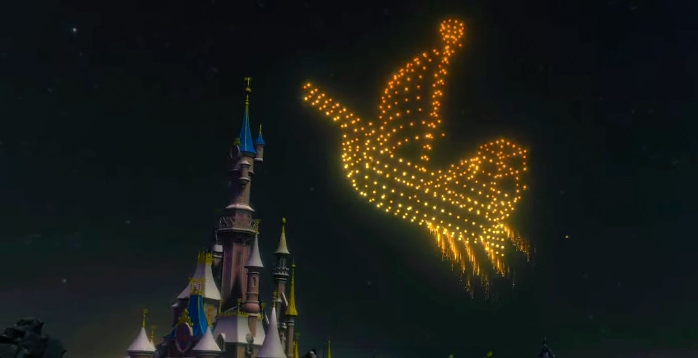Disneyland Paris laat soundtrack van nieuwe droneshow horen: Disney Electrical Sky Parade
