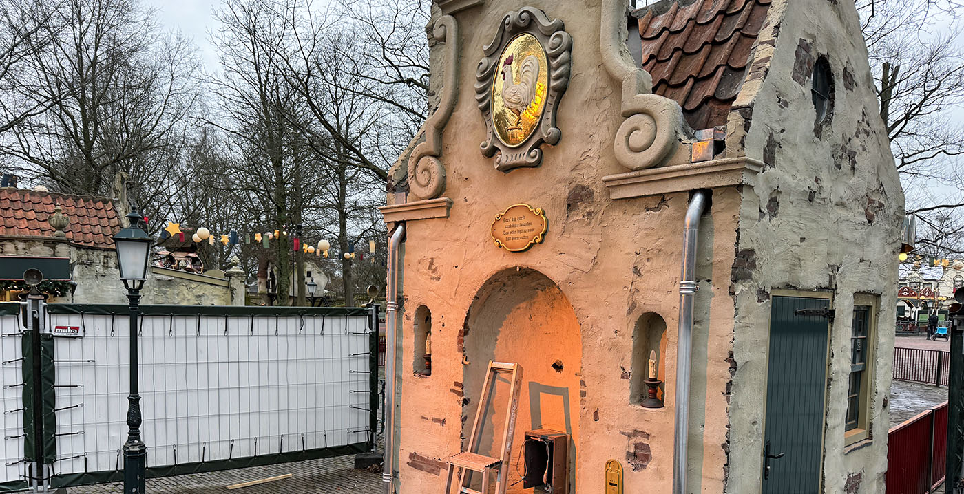 Efteling installeert contactloos betalen bij Stenen Kip