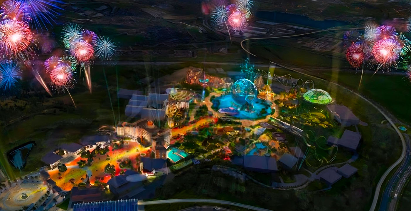 Mogelijk ontwerp voor Universal Studios Great Britain uitgelekt