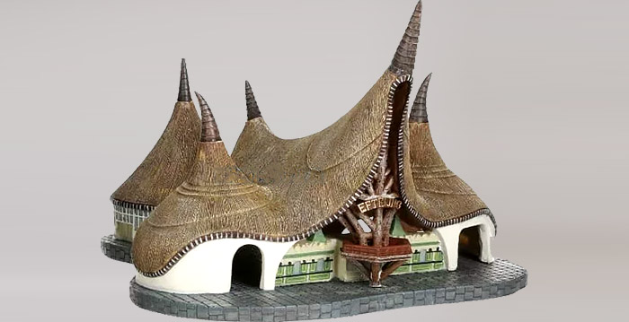 Bijzonder Efteling-souvenir: miniatuurversie van entreegebouw