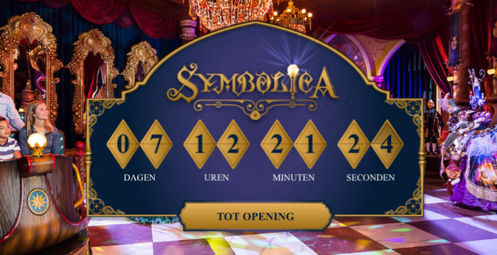 Efteling telt af naar opening van nieuwe attractie Symbolica