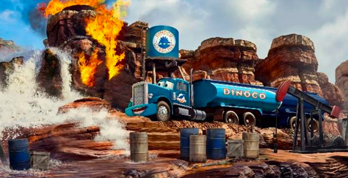 Disneyland Paris deelt eerste ontwerp voor Cars-attractie