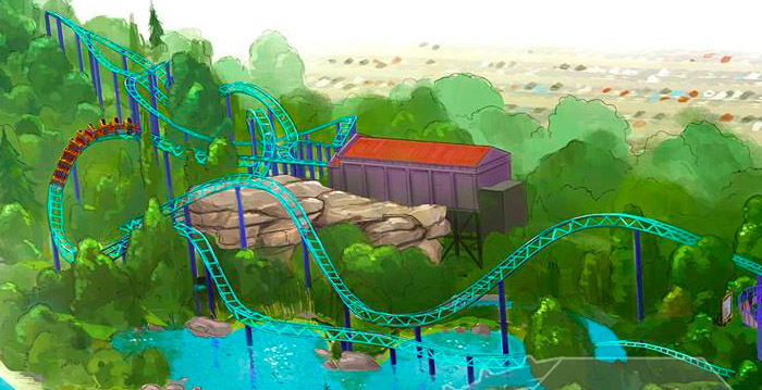 Dit wordt de nieuwe achtbaan van Parc Astérix