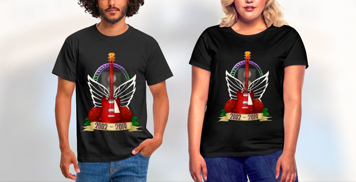 Speciaal T-shirt voor afscheid Rock 'n' Roller Coaster in Disneyland Paris