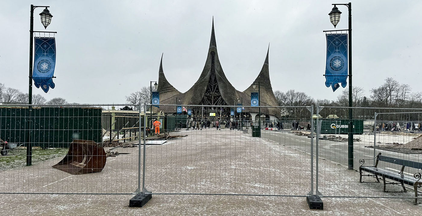 Foto's: zo sfeervol is de entree van de Efteling op dit moment