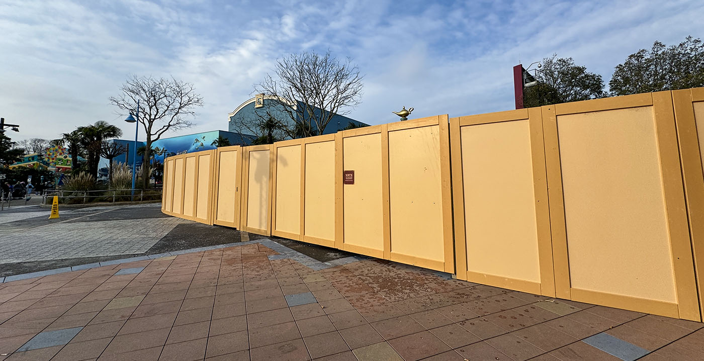 Aladdin-attractie in Disneyland Paris tot nader order gesloten