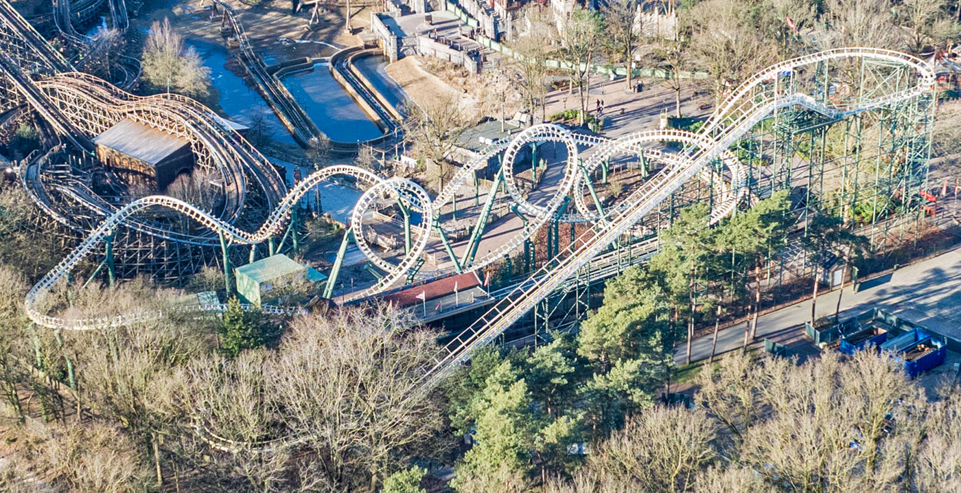 Onderhoudsbeurt Python ingekort: Efteling-achtbaan zaterdag weer open