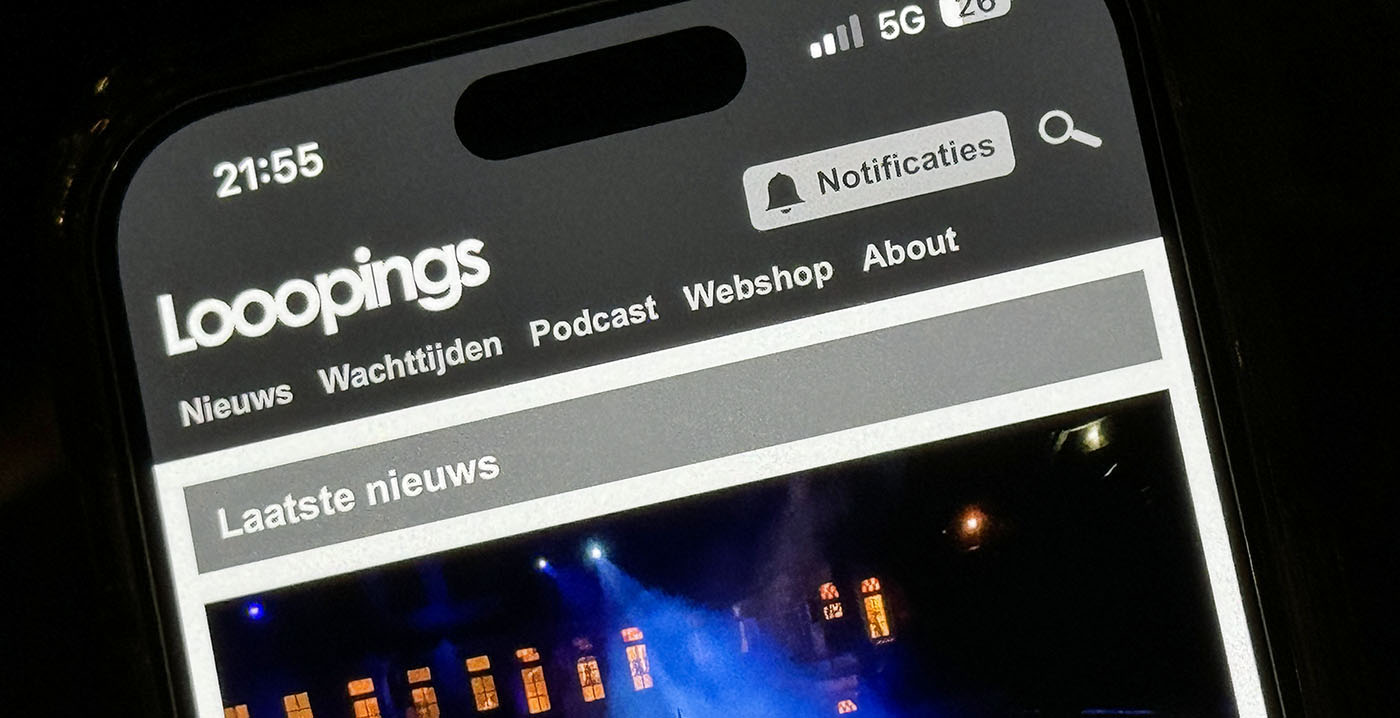 Ontvang meldingen bij breaking news op Looopings: zo werkt onze nieuwe web-app