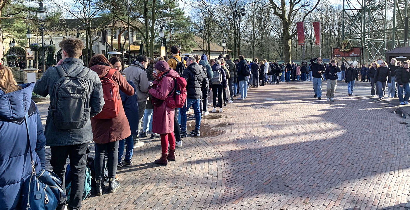 Efteling-achtbaan Python komende week slechts paar uur per dag geopend