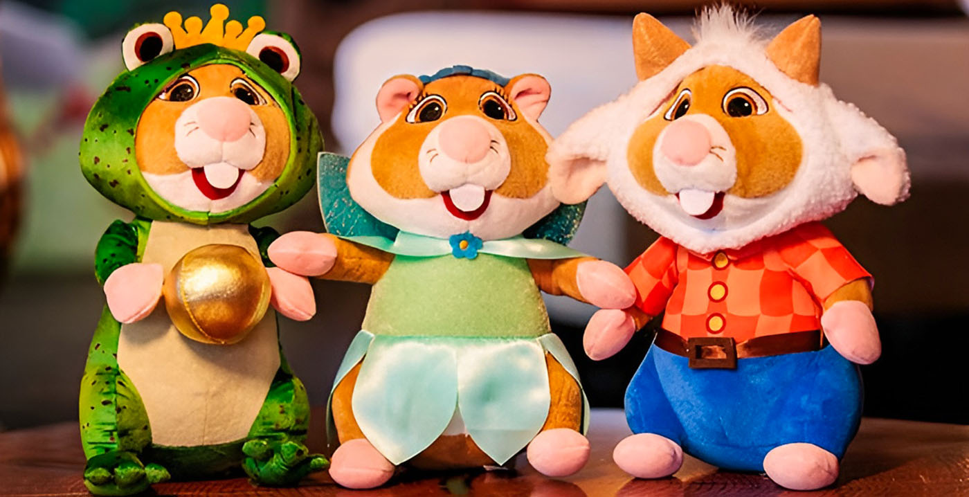 Drie nieuwe Efteling-hamsters en meer Efteling-souvenirs bij Albert Heijn