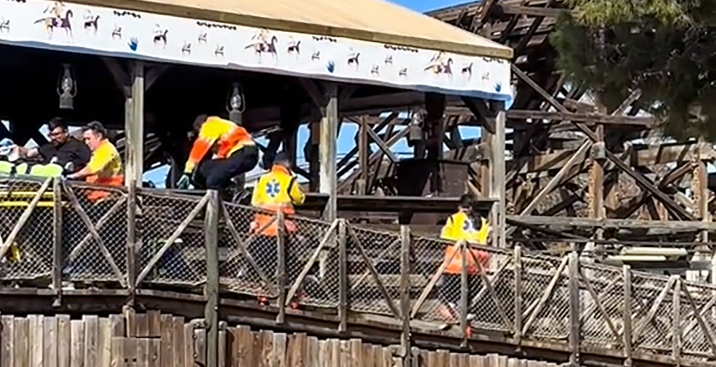 Ongeluk bij houten achtbaan PortAventura: meerdere gewonden
