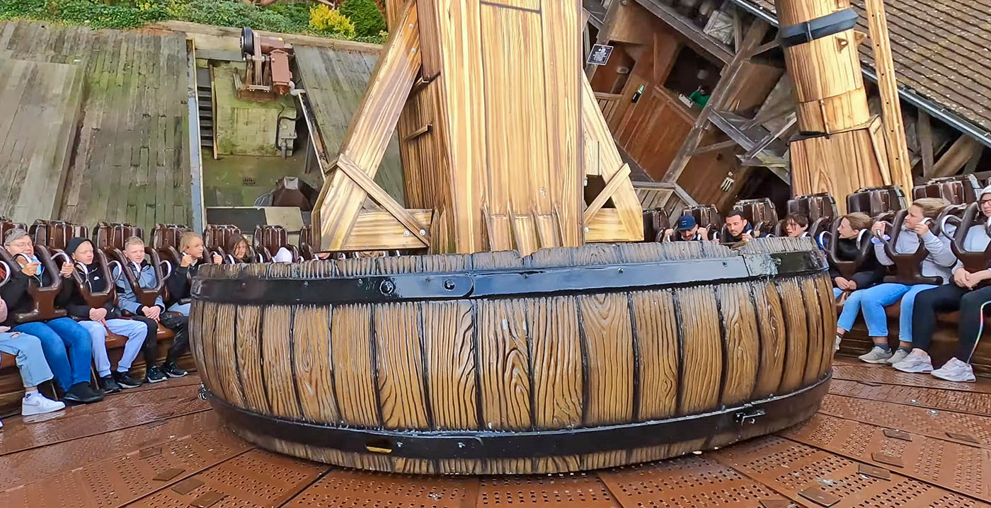 Duinrell heeft goed nieuws: Mad Mill werkt weer