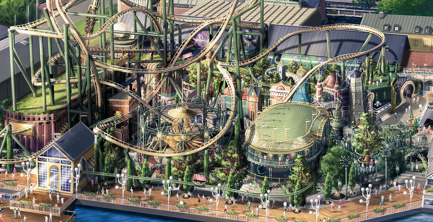 Zweeds attractiepark gaat uitbreiden: nieuw themagebied met spectaculaire achtbaan