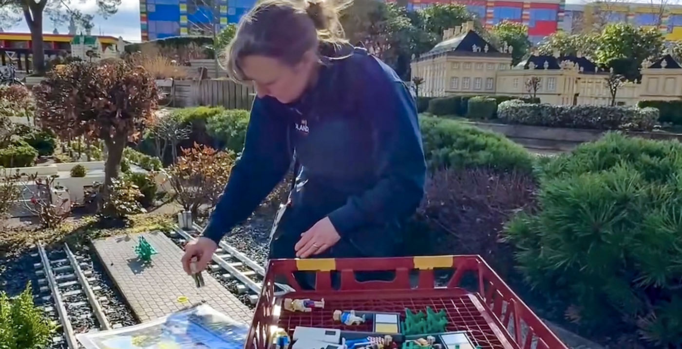 Video: Legoland maakt miniatuurwereld klaar voor nieuw seizoen