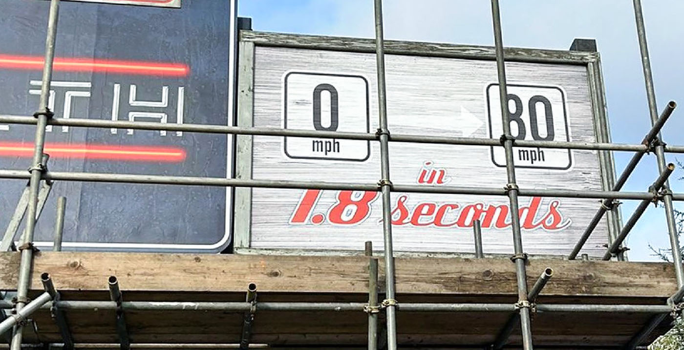 Engels pretpark claimt nieuw record: snelst accelererende achtbaan ter wereld