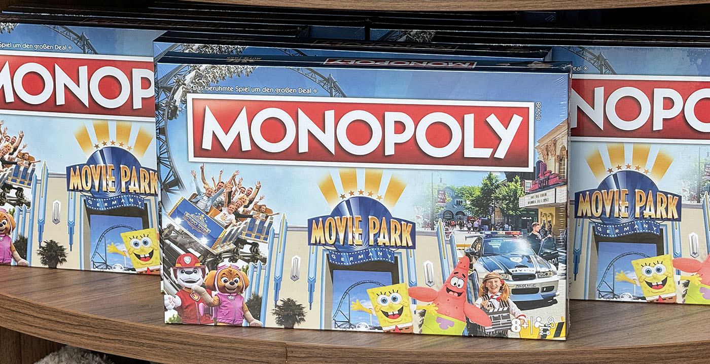 Nu te koop: speciale Movie Park-editie van bordspel Monopoly