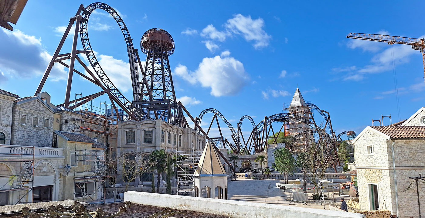 Foto's: Europa-Park legt laatste hand aan nieuw themagebied Kroatië