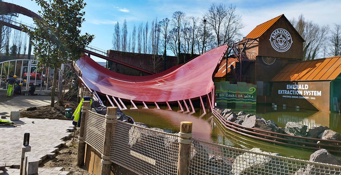 Race tegen de klok voor Bellewaerde Park: opening nieuwe attracties uitgesteld