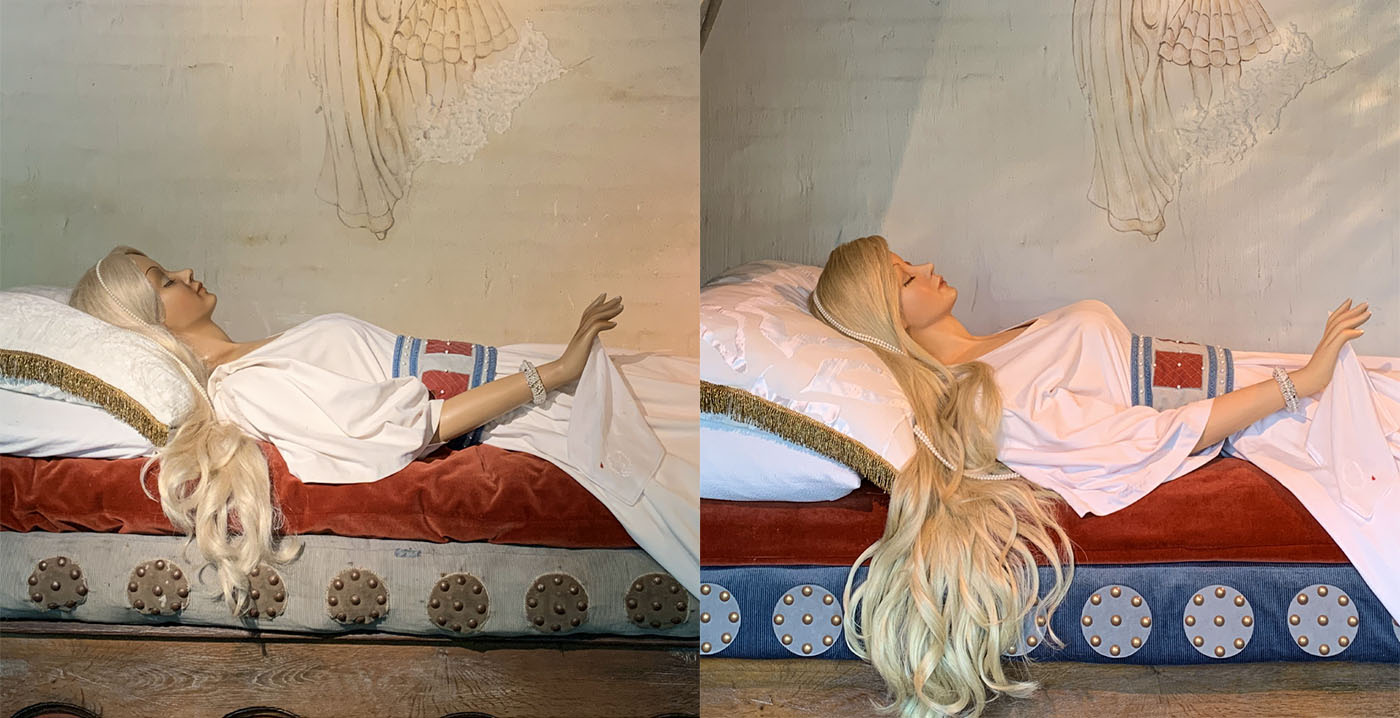 Doornroosje in de Efteling heeft borstvergroting gehad tijdens renovatie