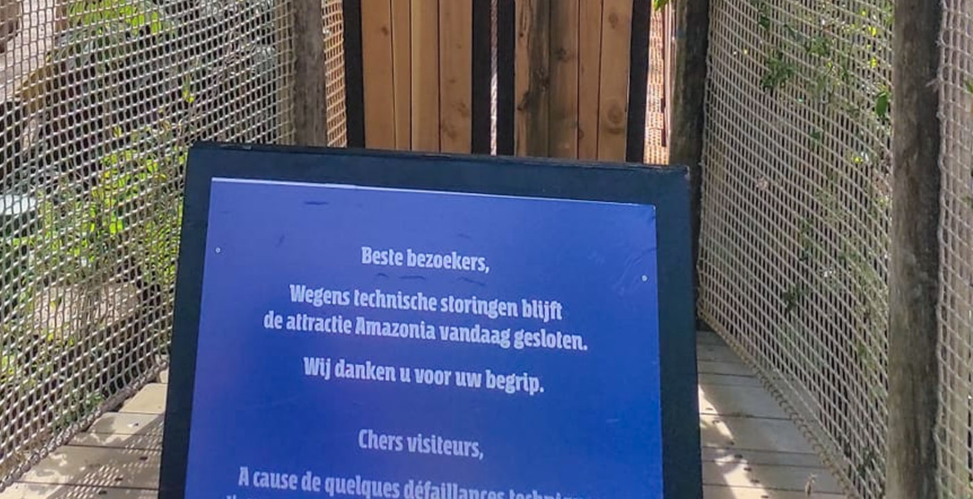 Nieuwe topattractie Bellewaerde Park onaangekondigd gesloten: 'Technische storingen'