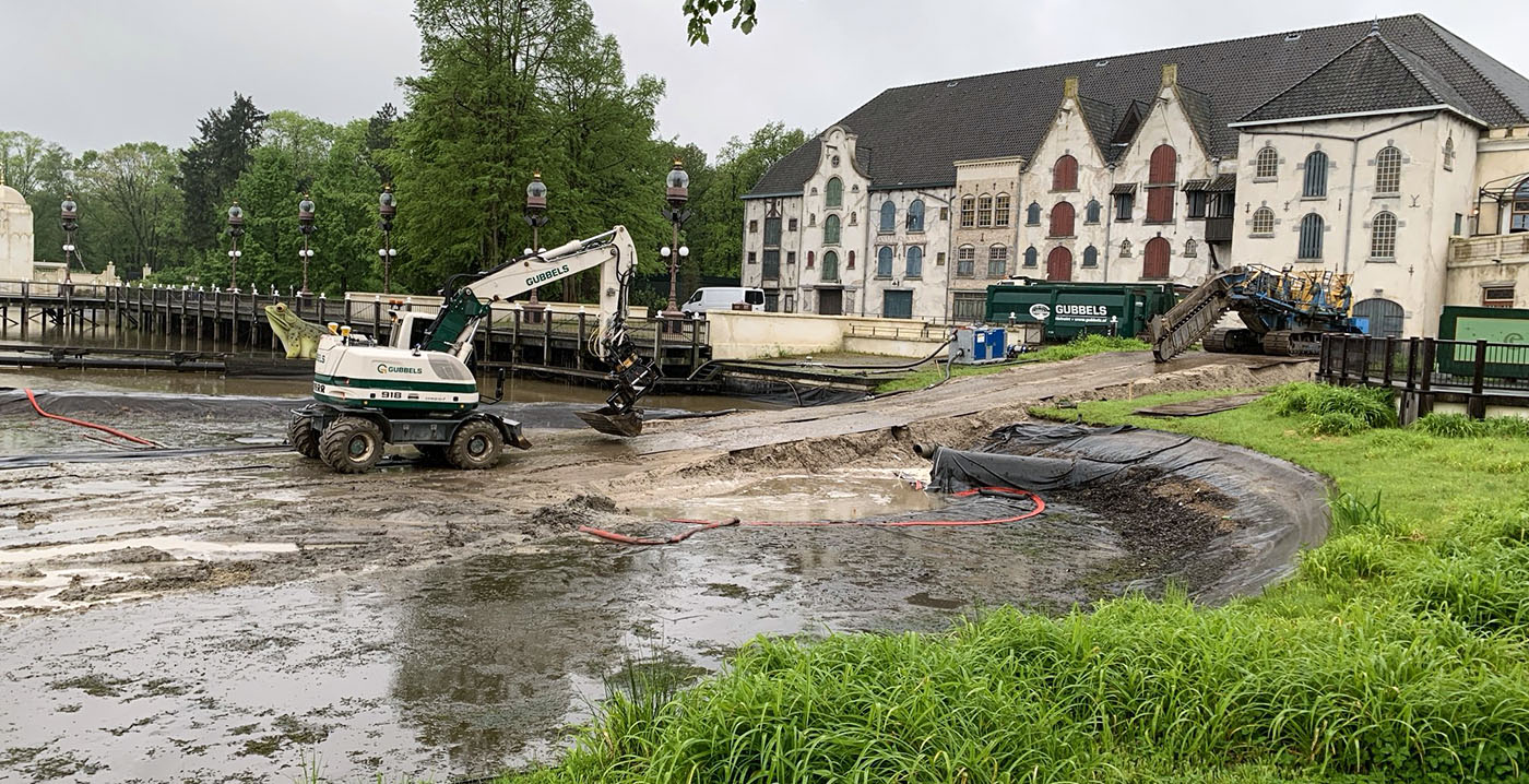 Efteling verbouwt Aquanura-vijver voor tv-opnames Te Land, Ter Zee En In De Lucht