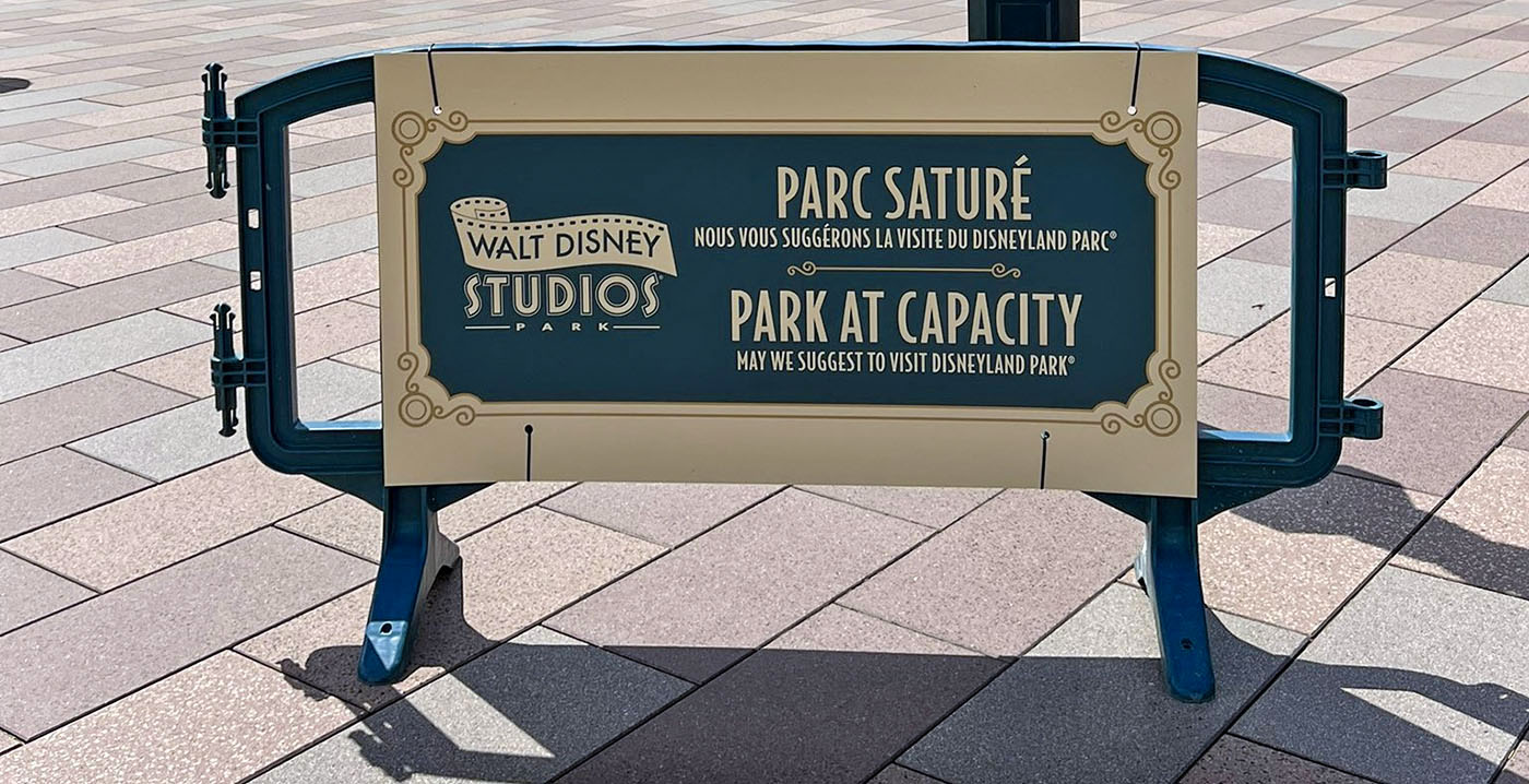 Disneyland Paris vraagt bezoekers weg te blijven als Studios Park te druk wordt