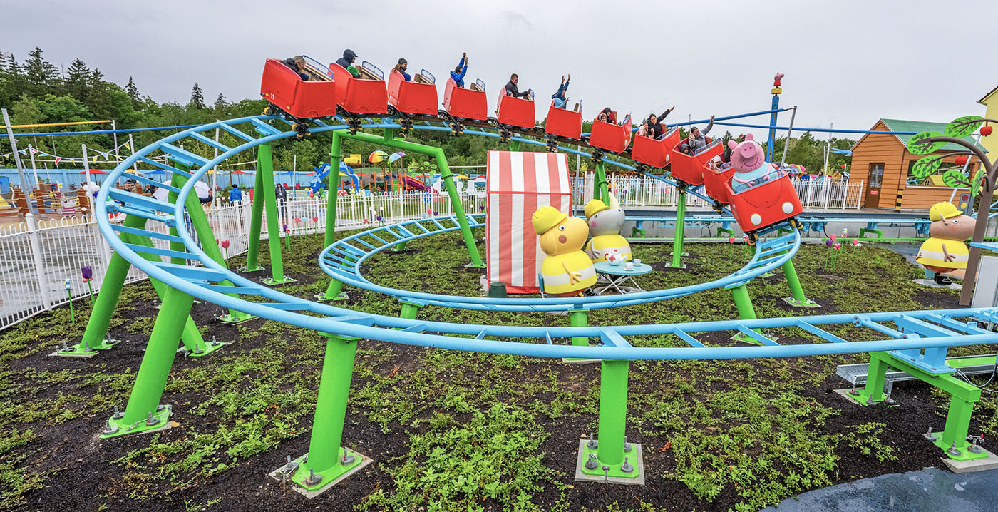 Nieuw Peppa Pig-pretpark gaat open in Duitsland, gelegen naast Legoland