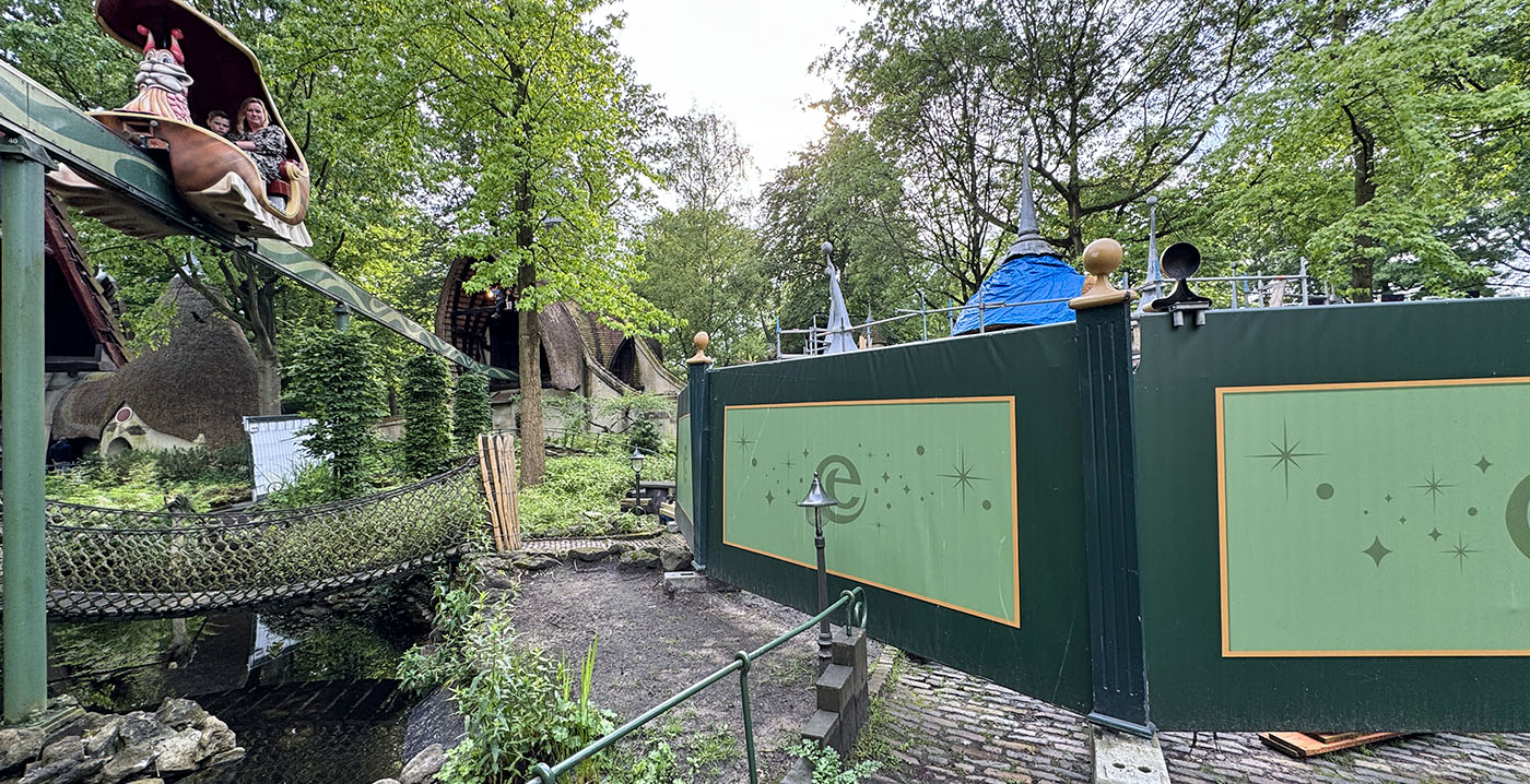 Efteling knapt Volk van Laaf op: verschillende huisjes in de steigers