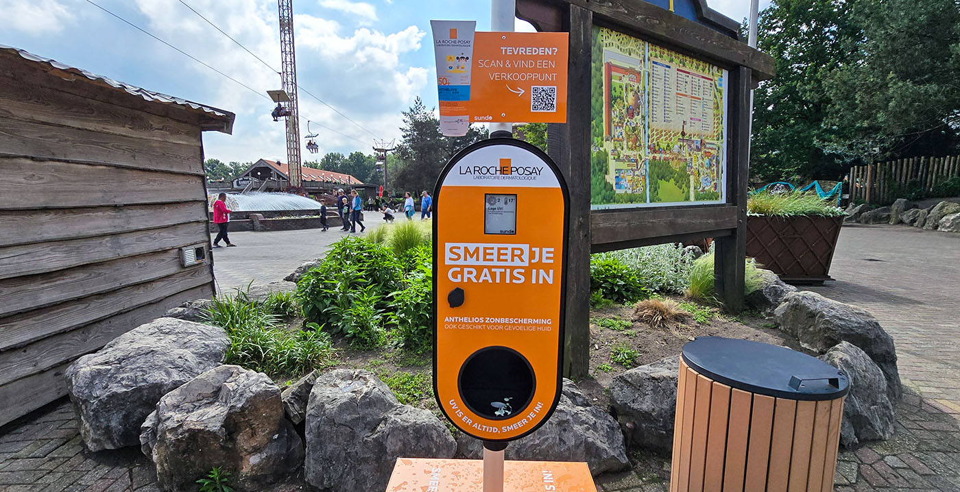 Attractiepark Slagharen laat bezoekers gratis zonnebrandcrème smeren