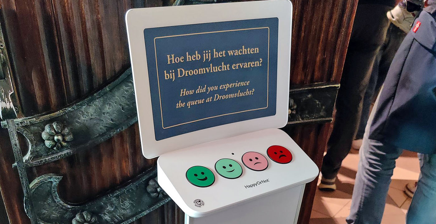 Efteling vraagt bezoekers wat ze vinden van wachtrij Droomvlucht