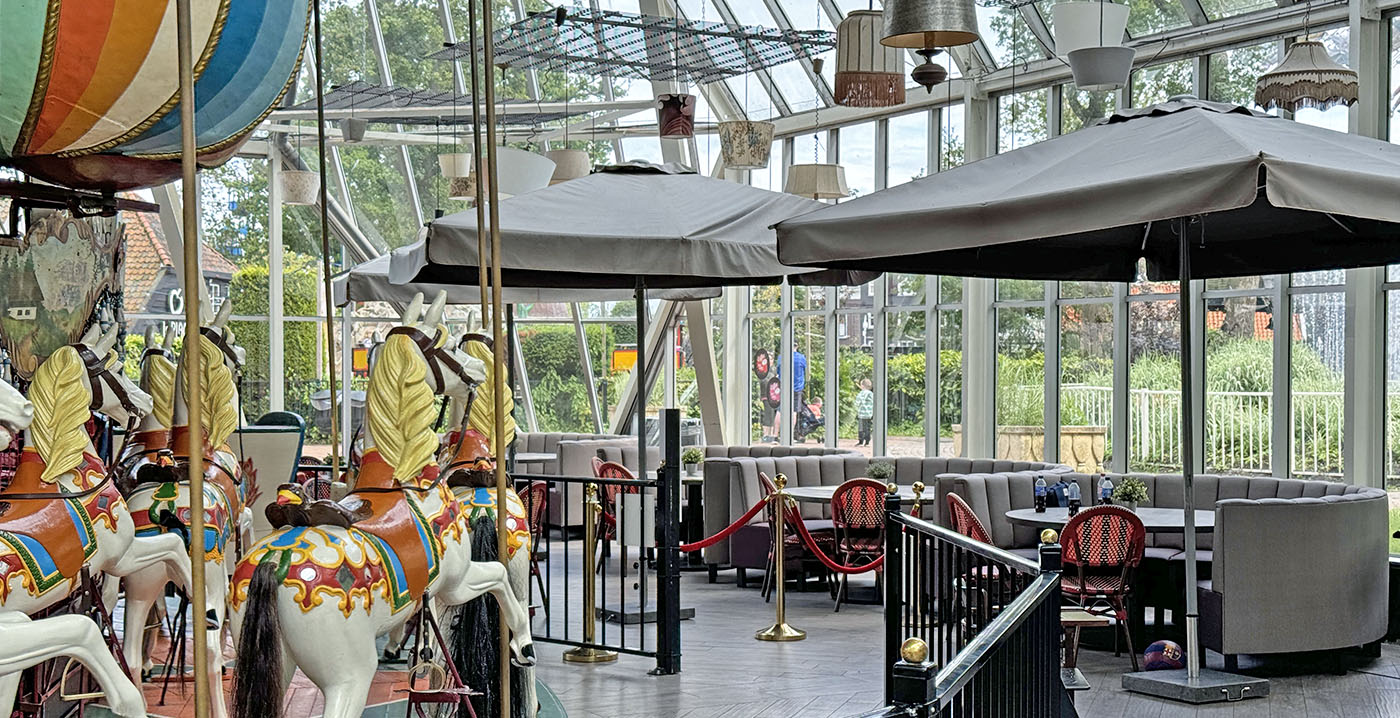 Duinrell vernieuwt interieur van pannenkoekenrestaurant Carrousel