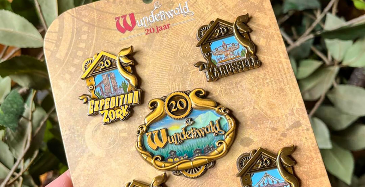 Toverland-themagebied bestaat twintig jaar: nieuwe pins, shirts en petten