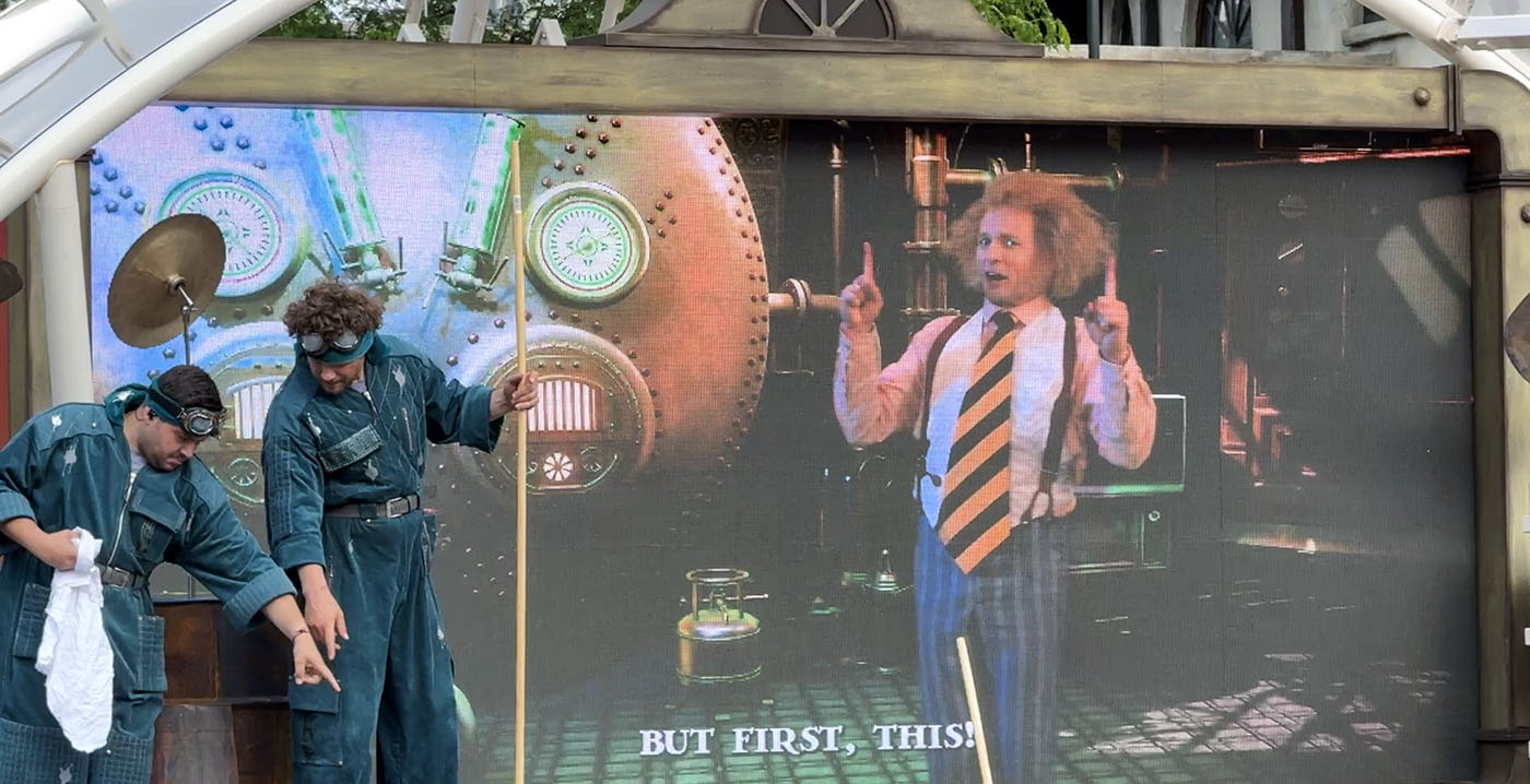 Video: Efteling presenteert nieuwe show met Python Pietje en The Steelcrew