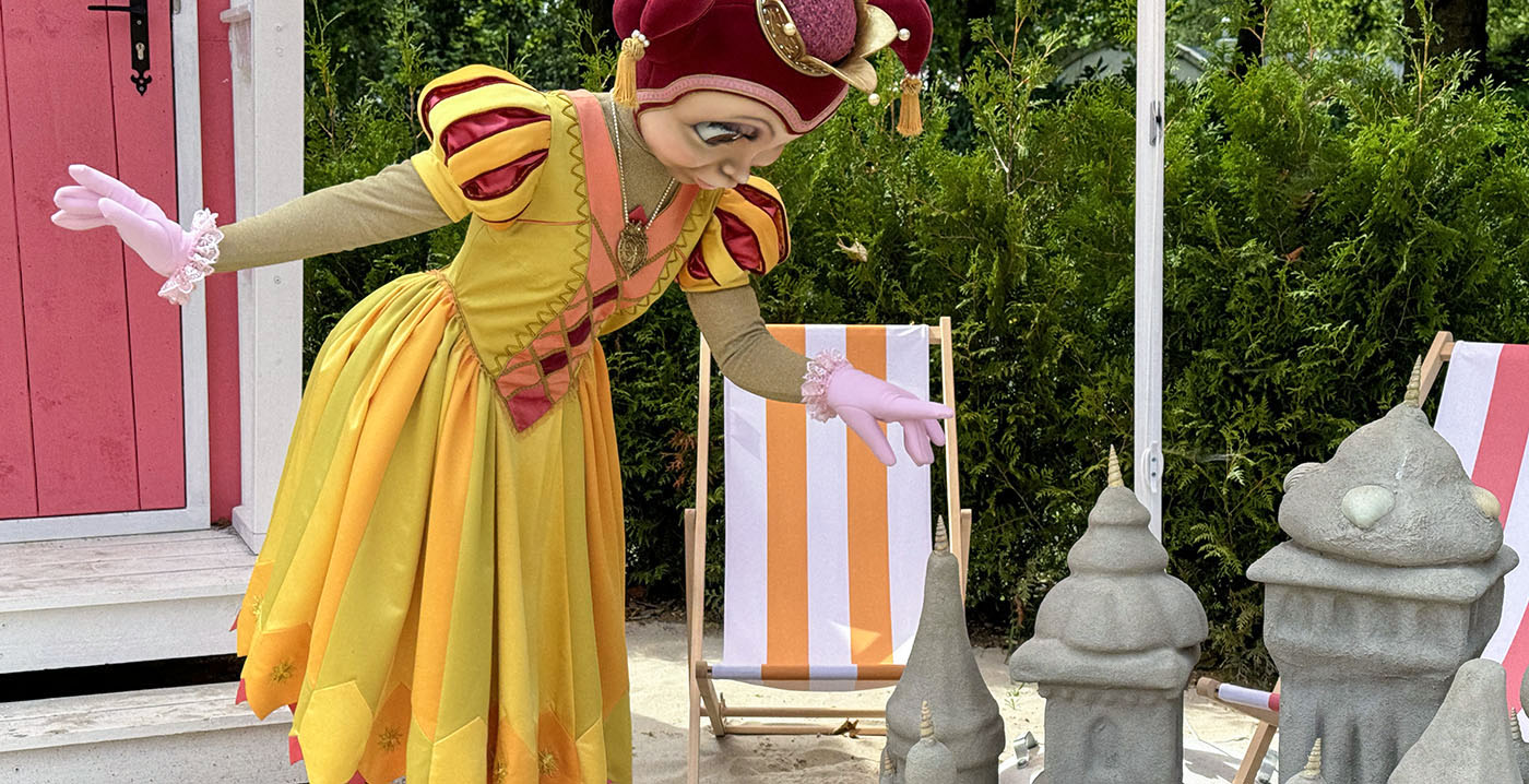 Foto's: Efteling geeft Prinses Pardijn nieuwe zomerjurk