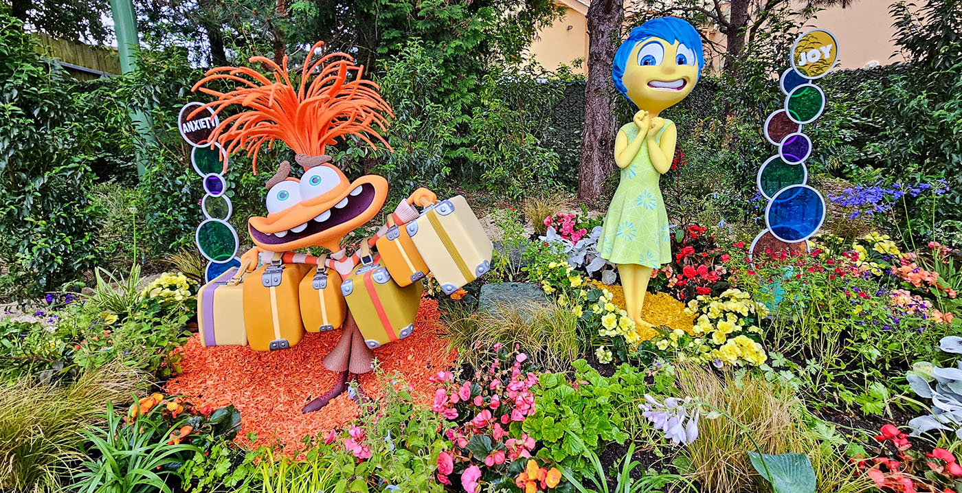 Disneyland Paris onthult sculpturen van Pixar-film Inside Out 2