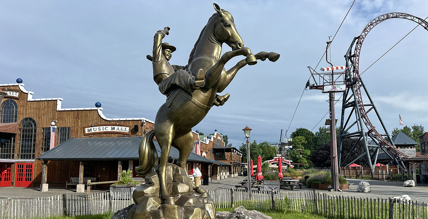 Historisch decorstuk maakt comeback in Attractiepark Slagharen