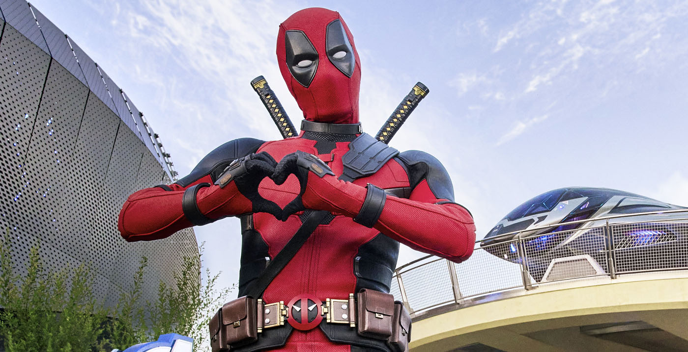 Grofgebekte Marvel-superheld Deadpool tijdelijk aanwezig in Disneyland Paris