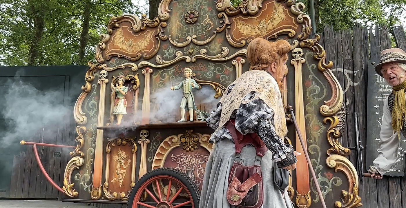 Video: nieuw effect in Danse Macabre-show Efteling