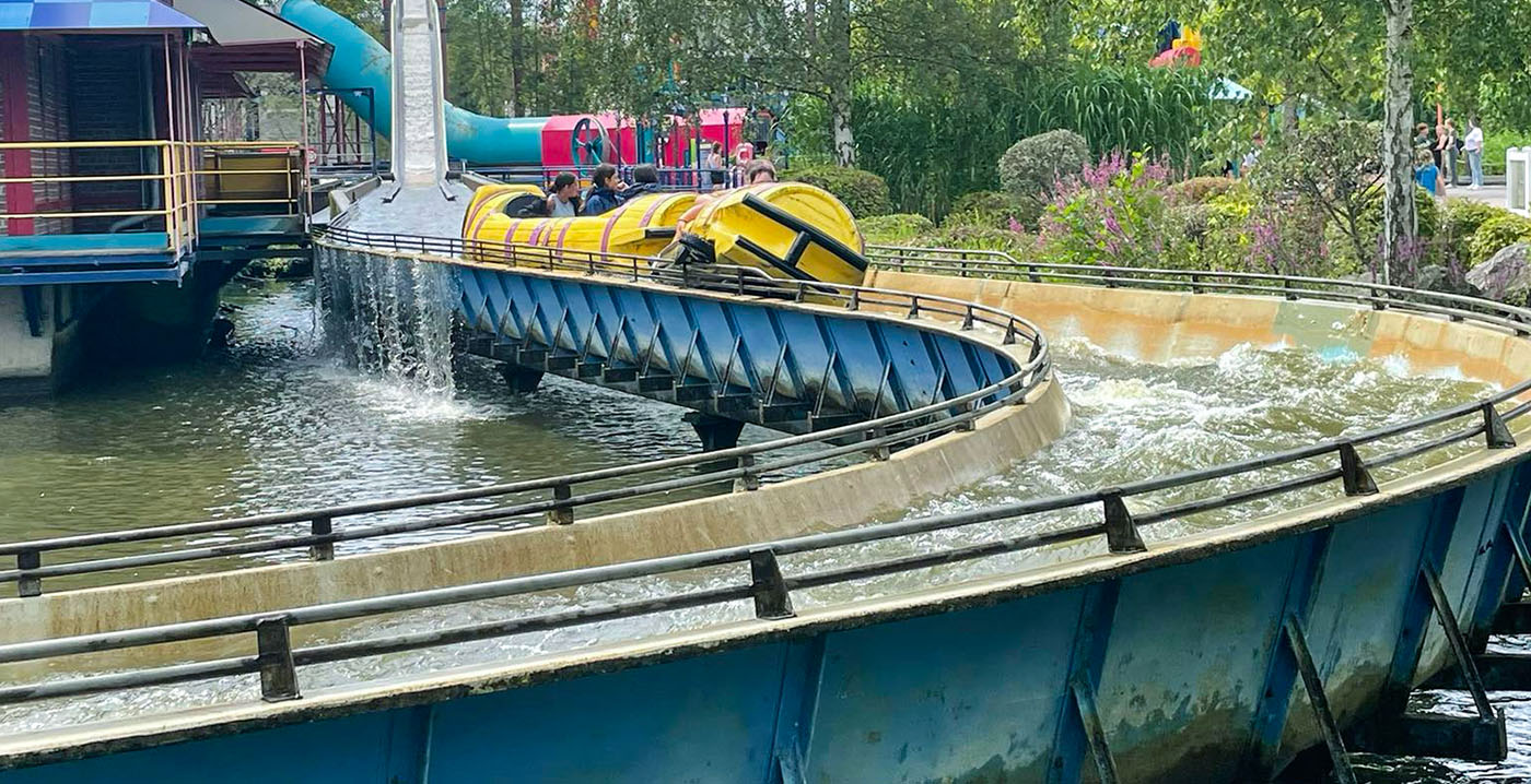 Incident bij waterattractie Walibi Belgium: boot komt vast te zitten in de vaargeul