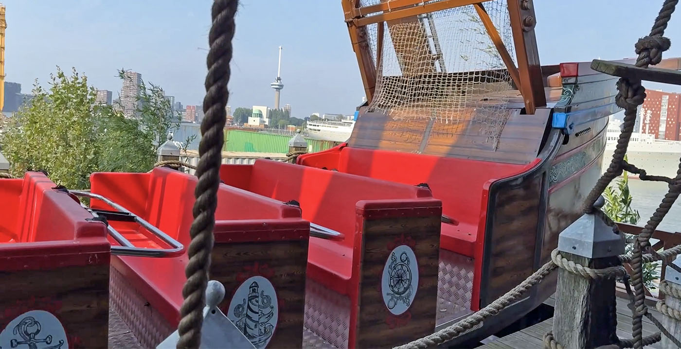 Video: een exclusief kijkje op de bouwplaats van Attractiepark Rotterdam