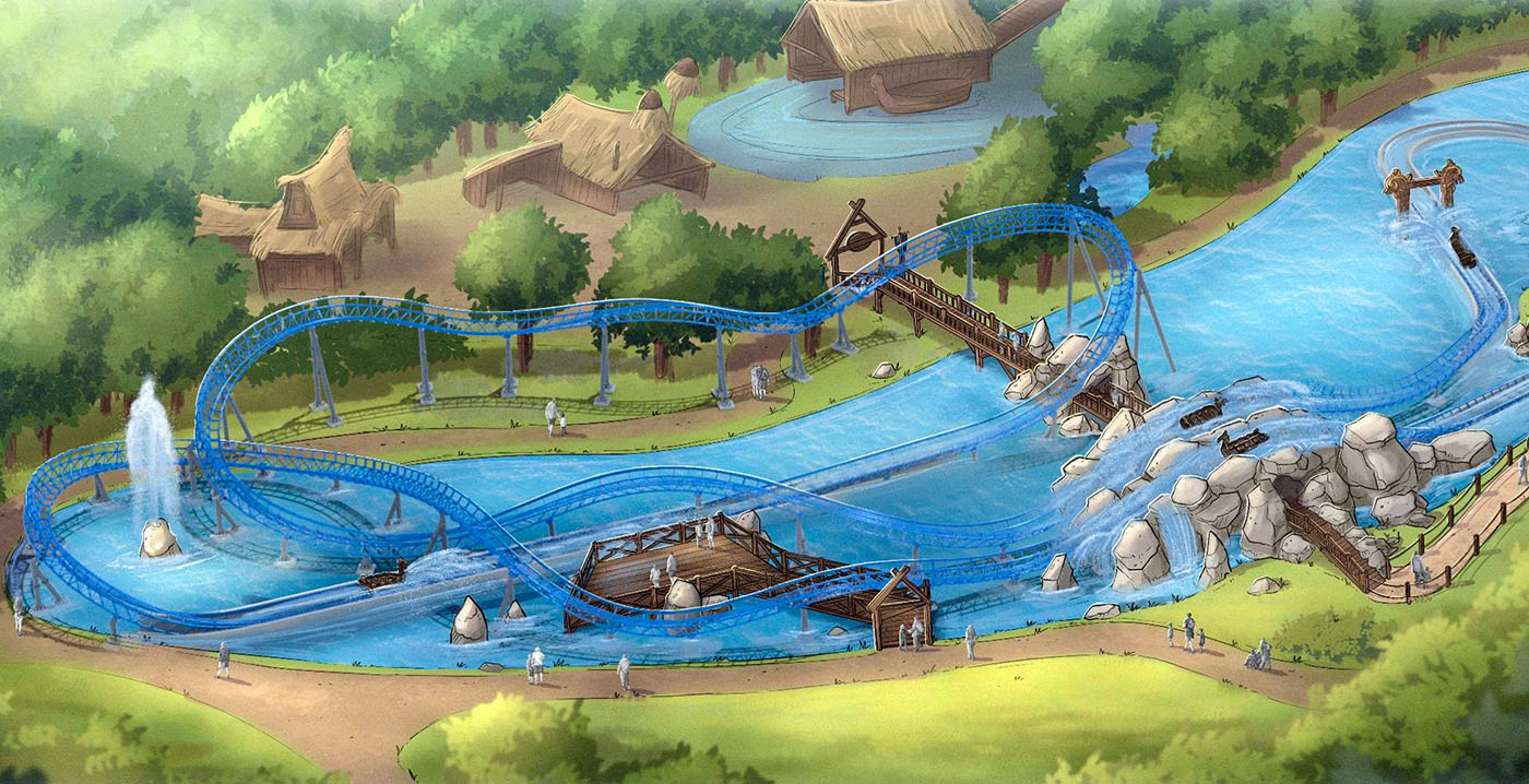Duits attractiepark bestelt gelanceerde waterachtbaan: 'Een echte wereldprimeur'