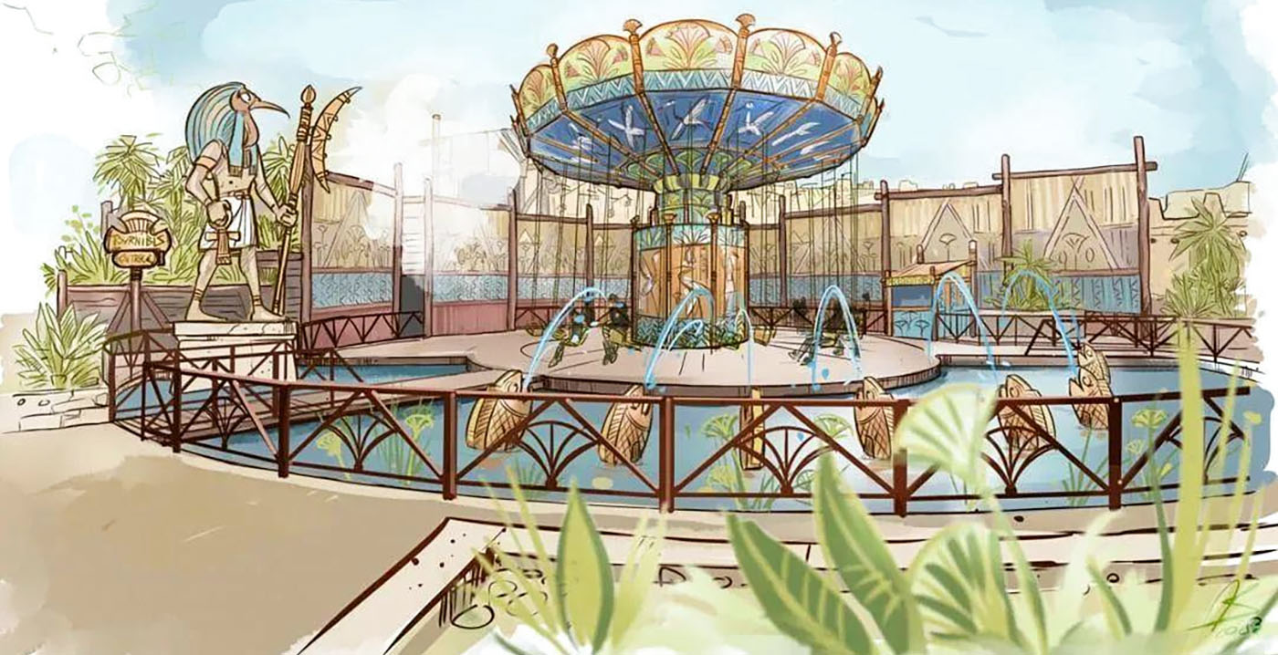 Parc Astérix heeft plannen voor transformatie zweefmolen