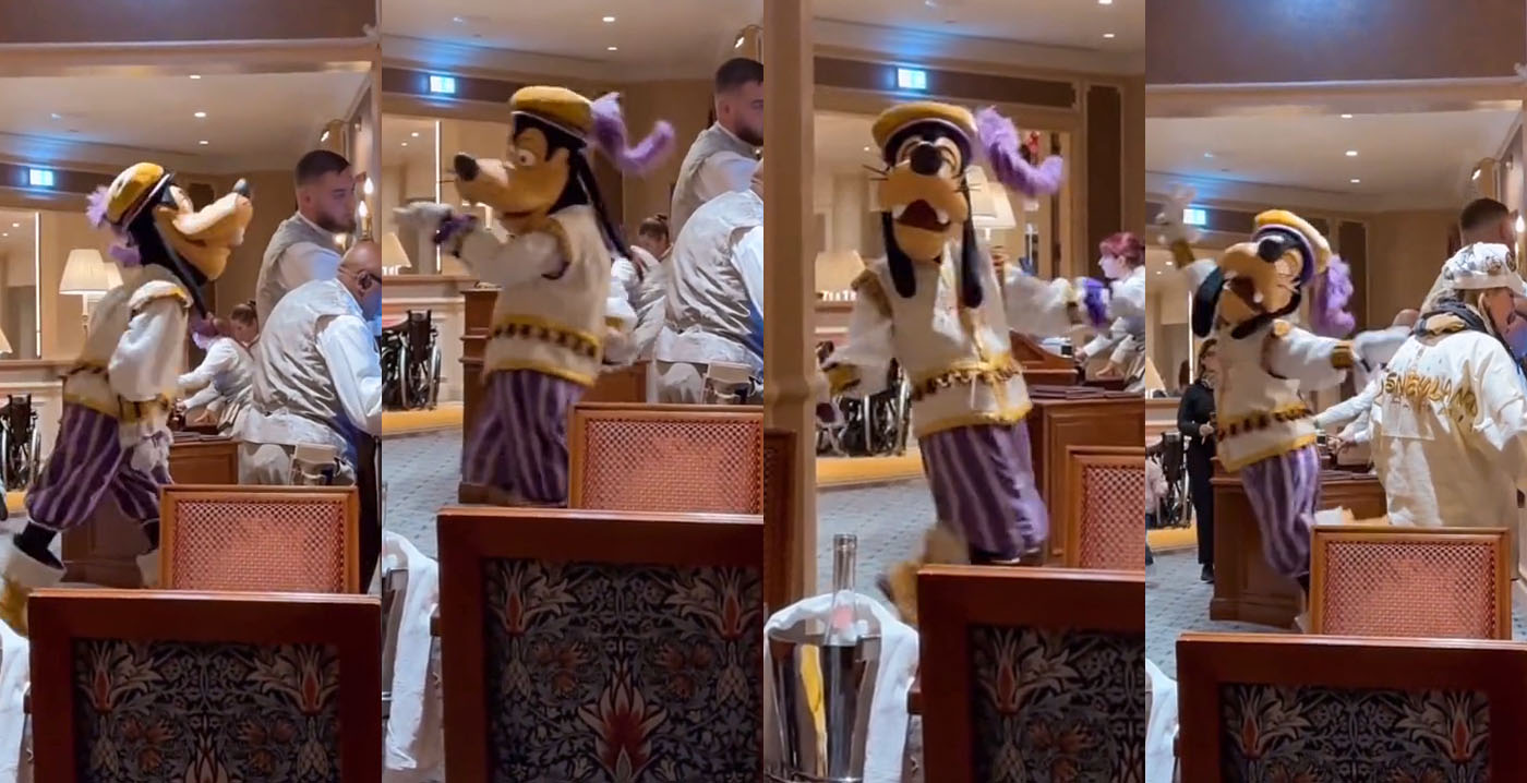 Video: personeel Disneyland Paris werkt stug door terwijl Goofy dansmoves laat zien