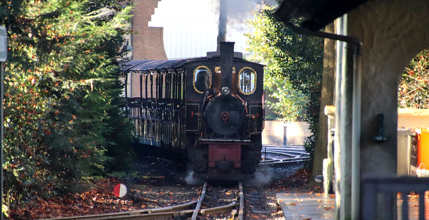 Efteling heropent Stoomtrein met één van de drie locomotieven