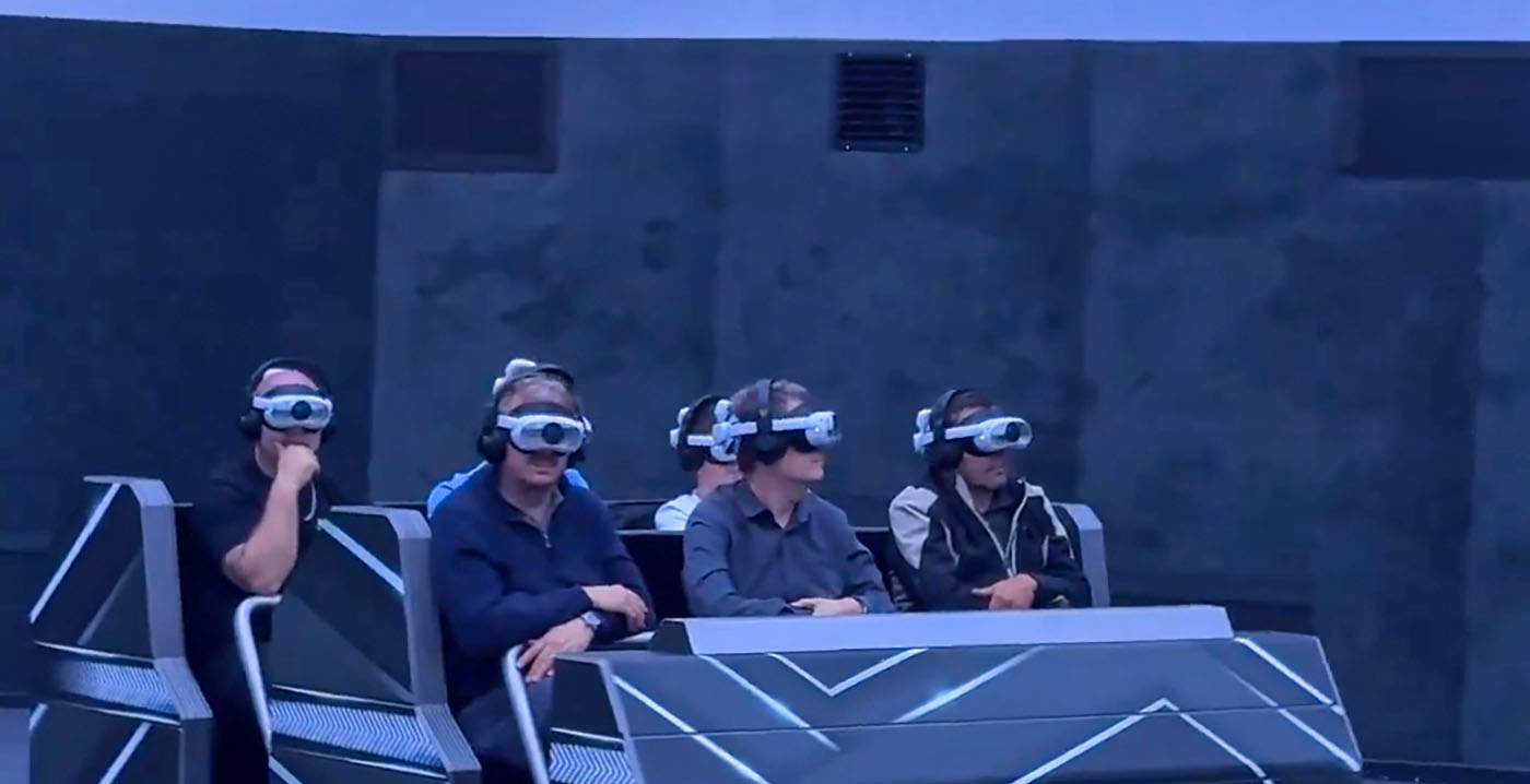 Bezoekers Europa-Park kunnen nieuw soort VR-darkride dit najaar alvast uitproberen