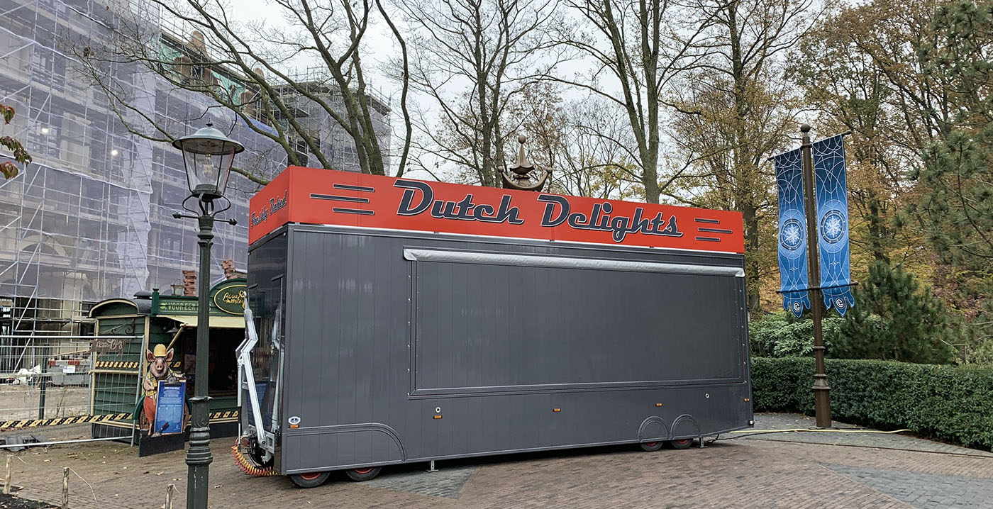 Efteling kiest voor kale kermiskraam naast het Sprookjesbos: Dutch Delights
