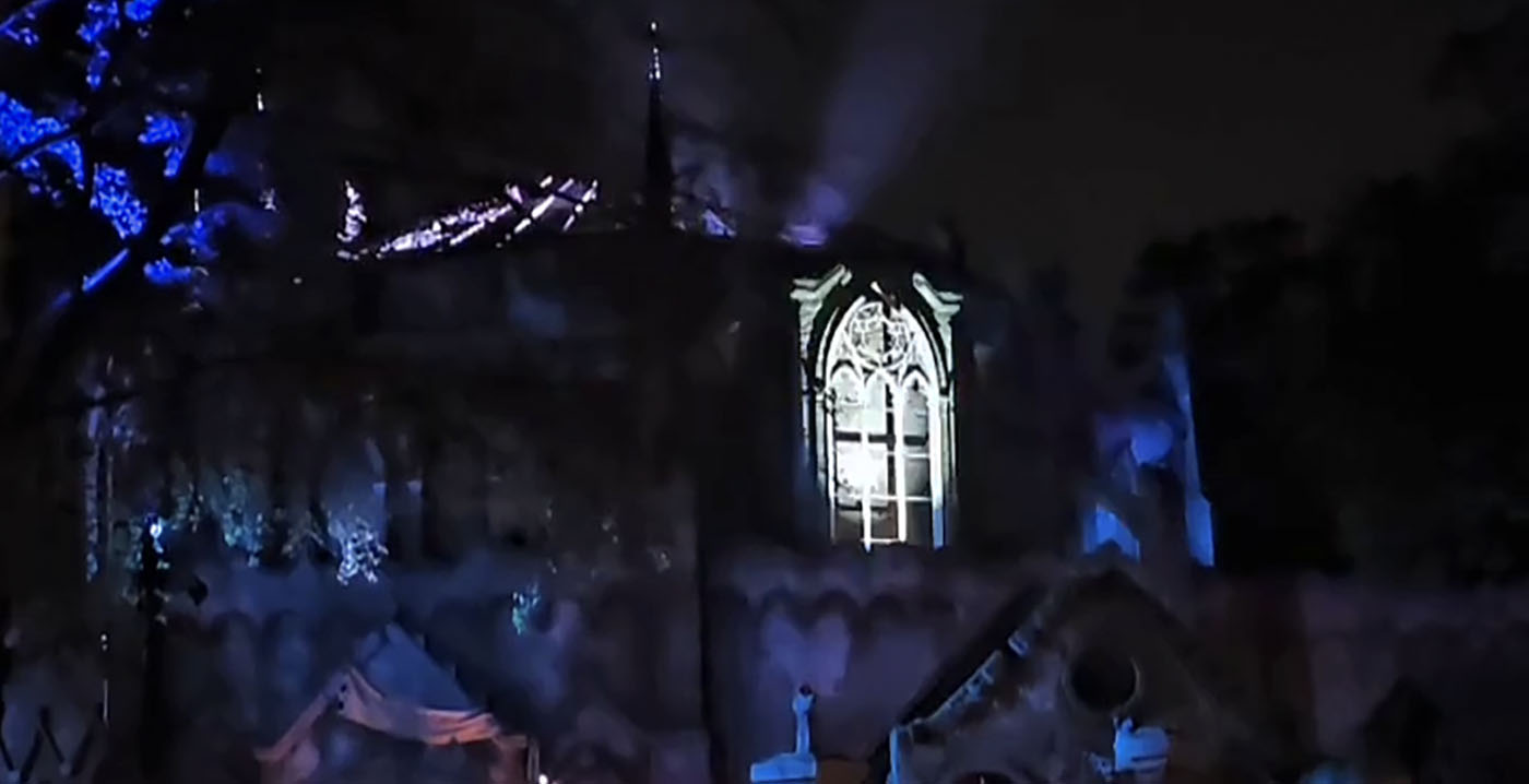 Video: bliksemeffect bij Efteling-attractie Danse Macabre loopt gelijk met voorshow